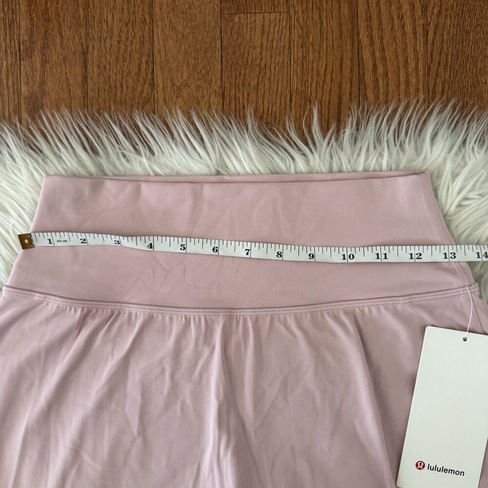 Lululemon Align High Rise Skirt Skort Shorts Women’s Size 8 Pink Haze NWT $78 - Picture 8 of 11